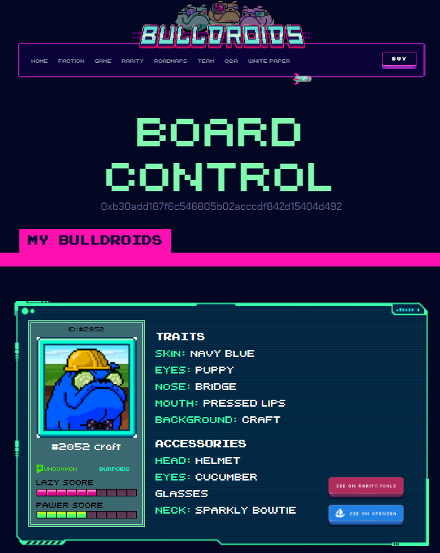 bulldroids's tweet photo. 🔥BIG NEWS FOR OUR COMMUNITY🔥

We just launched the Board Control in https://t.co/RXTvq7v0Va (click on "ENTER APP")

Next step: The STAKING
The rocket is launched! 🚀 https://t.co/6Q9QkSyHNr