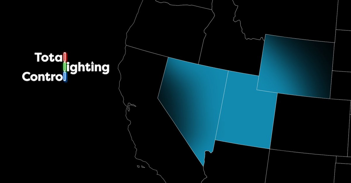 XICO products are now available in Utah, Nevada, and Wyoming with the addition of Total Lighting &amp; Control to our representative network.