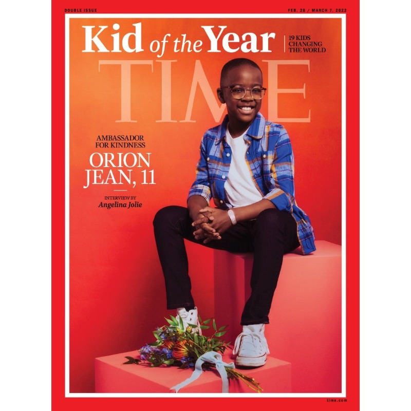 AttorneyCrump's tweet photo. Meet @TIME's 2021 Kid of the Year, 11-year-old Orion Jean! Since the age of 9, he's collected &amp; donated over 100,000 books, meals &amp; toys to those in need! We need MORE of his type of kindness in the world! I'm glad he's being recognized for his outstanding contributions! 👏🏾