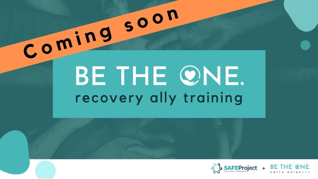 Be The One is partnering with the SAFE Project to offer a one-of-a-kind recovery ally training. This training can be presented as well as taken asynchronously online, on your own time!

We’ll post more updates as they come!

#BeTheOne