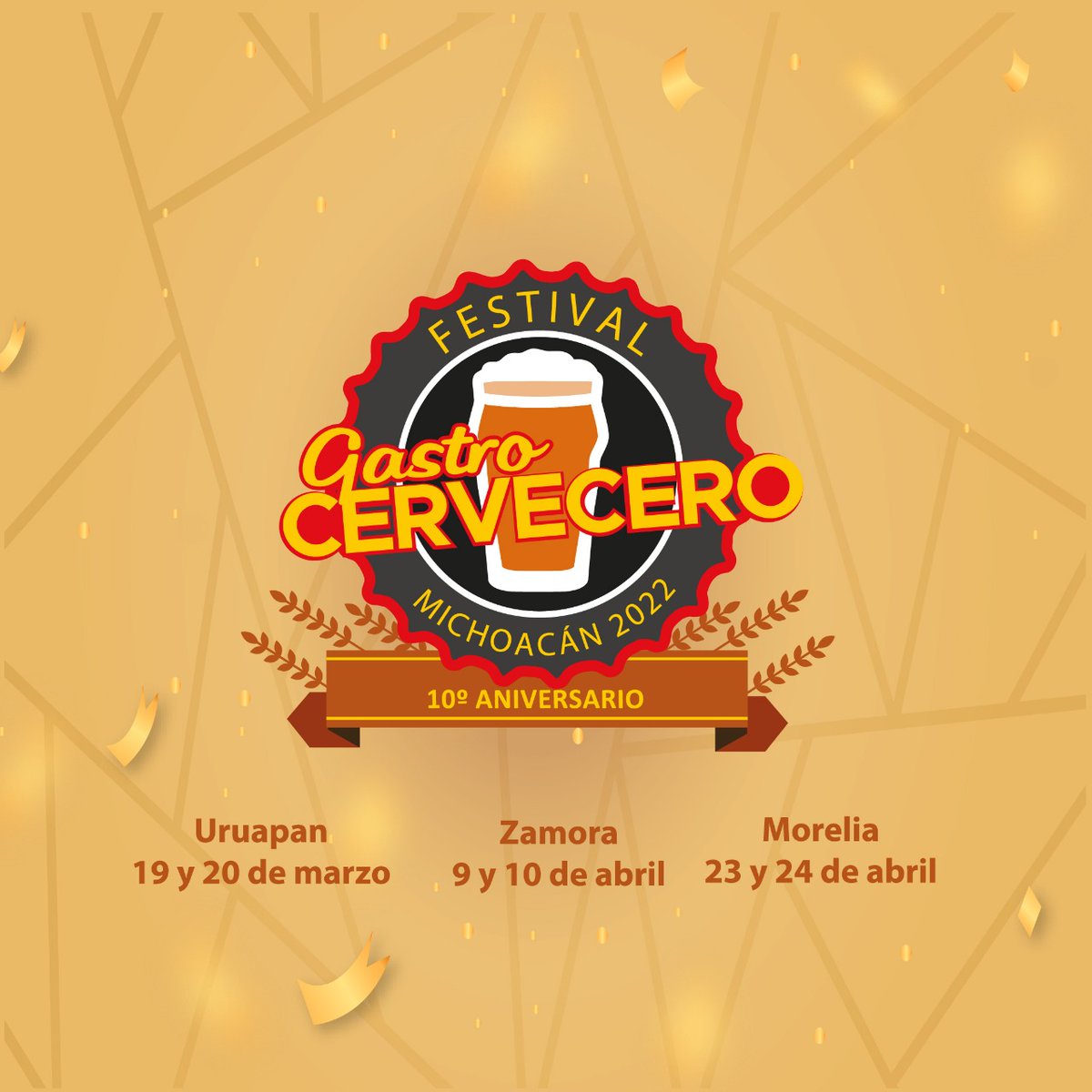 FGCMichoacan's tweet photo. Nos estamos estrenando en #Instagram para que pasen a revivir un poco de esta aventura #Gastro #Cervecera que inicio el 2012 en #Michoacán Los invitamos a que nos acompañen en esta 10a Edición del #FGCMichoacán en esta próxima #Primavera
https://t.co/wkpegJsR8T https://t.co/yivHTc3Y8R
