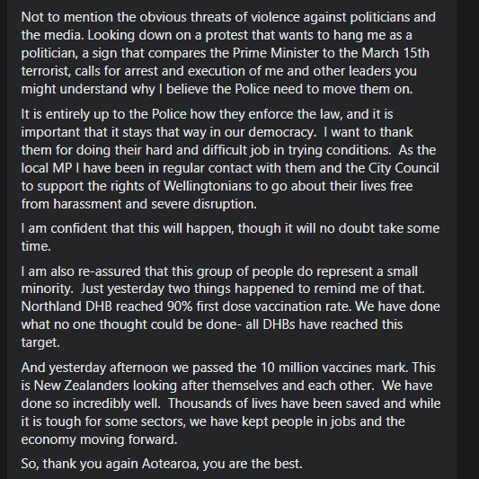 Grant Robertson's post from Facebook: