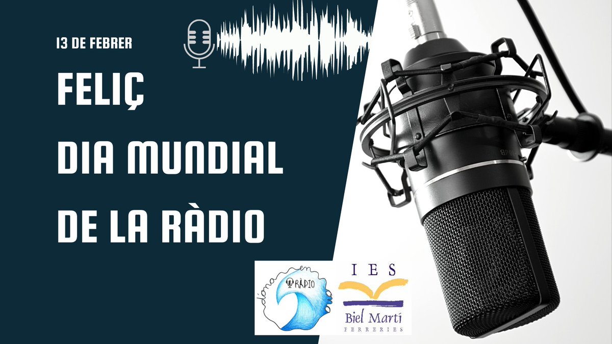 Donaenona's tweet photo. 13 FEBRER, FELIÇ DIA MUNDIAL DE LA RÀDIO
https://t.co/UtEEdEmWj0 https://t.co/axTtqmGwET