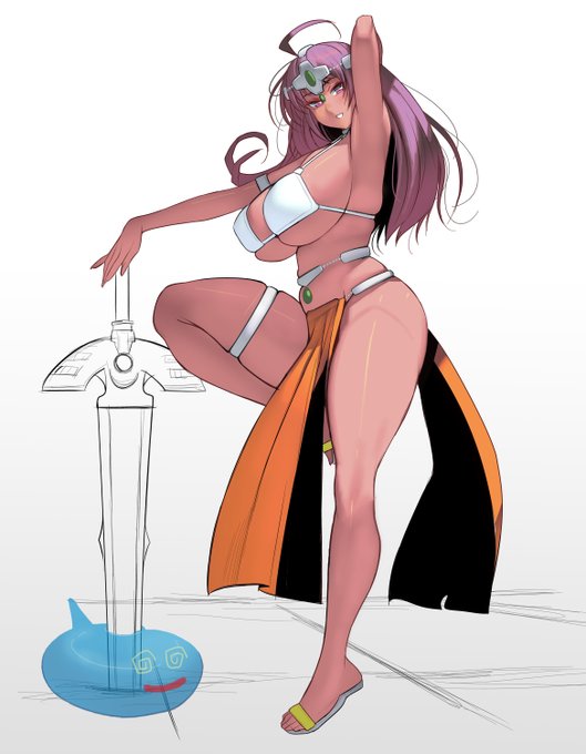 マーニャさんの体 