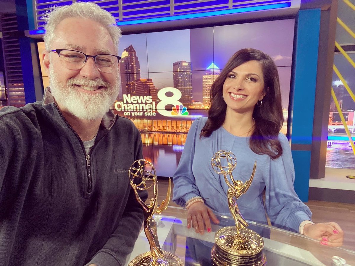 MahsaWho's tweet photo. CELEBRATING: Look what finally arrived! Jim & I are honored to receive our 3rd Emmy together.
Since we met in 2019, we’ve been committed to creating positive change in our community. Our work continues…
Thank you for being the best partner Jim! #emmy #nextstarnation #news https://t.co/IlACDsRxEr