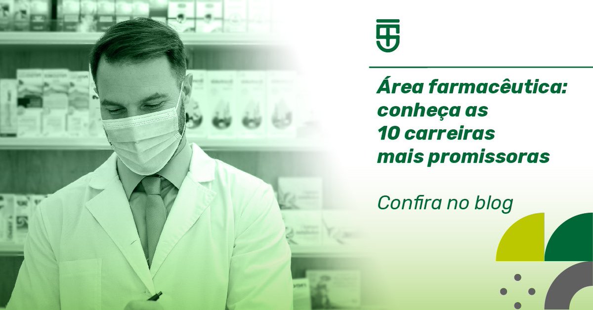 faculdadefps's tweet photo. Está pensando em estudar Farmácia e quer saber quais as áreas mais promissoras? Então, Clica no link e confere no nosso blog quais são elas. ☺️ 
https://t.co/RpYjtphYpd https://t.co/M8EnFlzJ3M