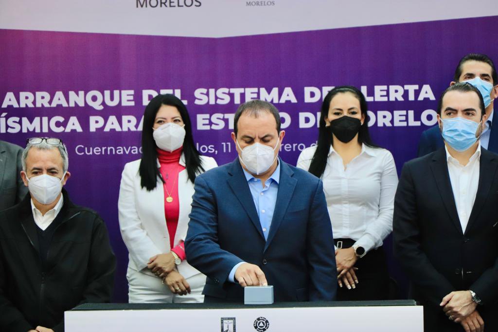 mirnazavala_'s tweet photo. Hoy acompañando al Gobernador del estado quien dió oficialmente el Arranque del Sistema de Alerta Sísmica para el Estado de Morelos (Sasmor), https://t.co/KJOAlewqQS