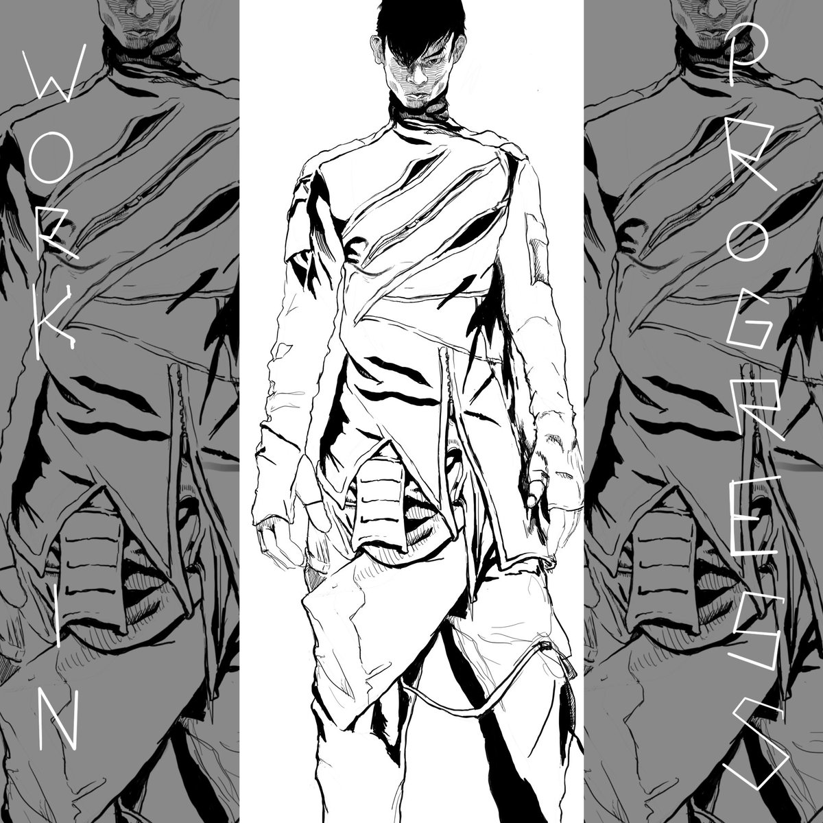 PfIllustration's tweet photo. Working on an ink piece #wip #illustration #INK #digitalart #digitalillustration #techwear #avantgardefashion #anime #art #myart #ComicArt https://t.co/TLsNhFeAnF