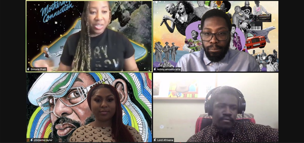 In celebration of #BlackHistoryMonth, we were honored to have <a href="/LordAfrixana/">NO DEY TIRE</a> and <a href="/YesMsTashi/">Tashiana Washington</a> join <a href="/Ogilvy/">Ogilvy</a> for a discussion on Afrofuturism in music as it relates to creativity &amp; heritage. Thank you to Ogilvy’s amazing #BlackDiaspora team! #BlackHistory is #AmericanHistory