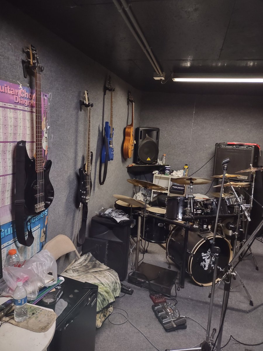 This is my gig room