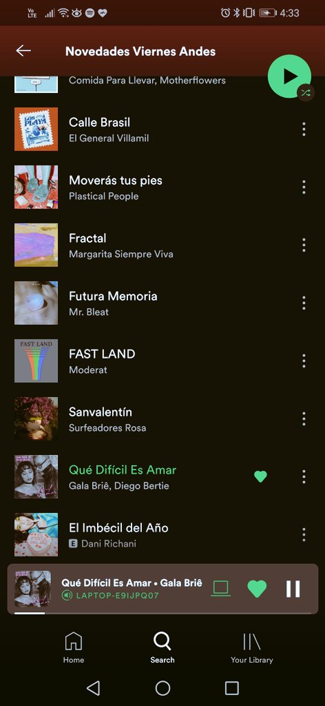 CchMaps's tweet photo. @PeruanosData 🇵🇪#QDEA de @galabrie_ y Diego Bertie se encuentra en el playlist de Novedades Viernes Andes 🔥🔥🔥🔥🔥🎶https://t.co/5EWQ8nxY2i ⬆️⬆️⬆️⬆️⬆️⬆️⬆️ https://t.co/RBpVTU9olX