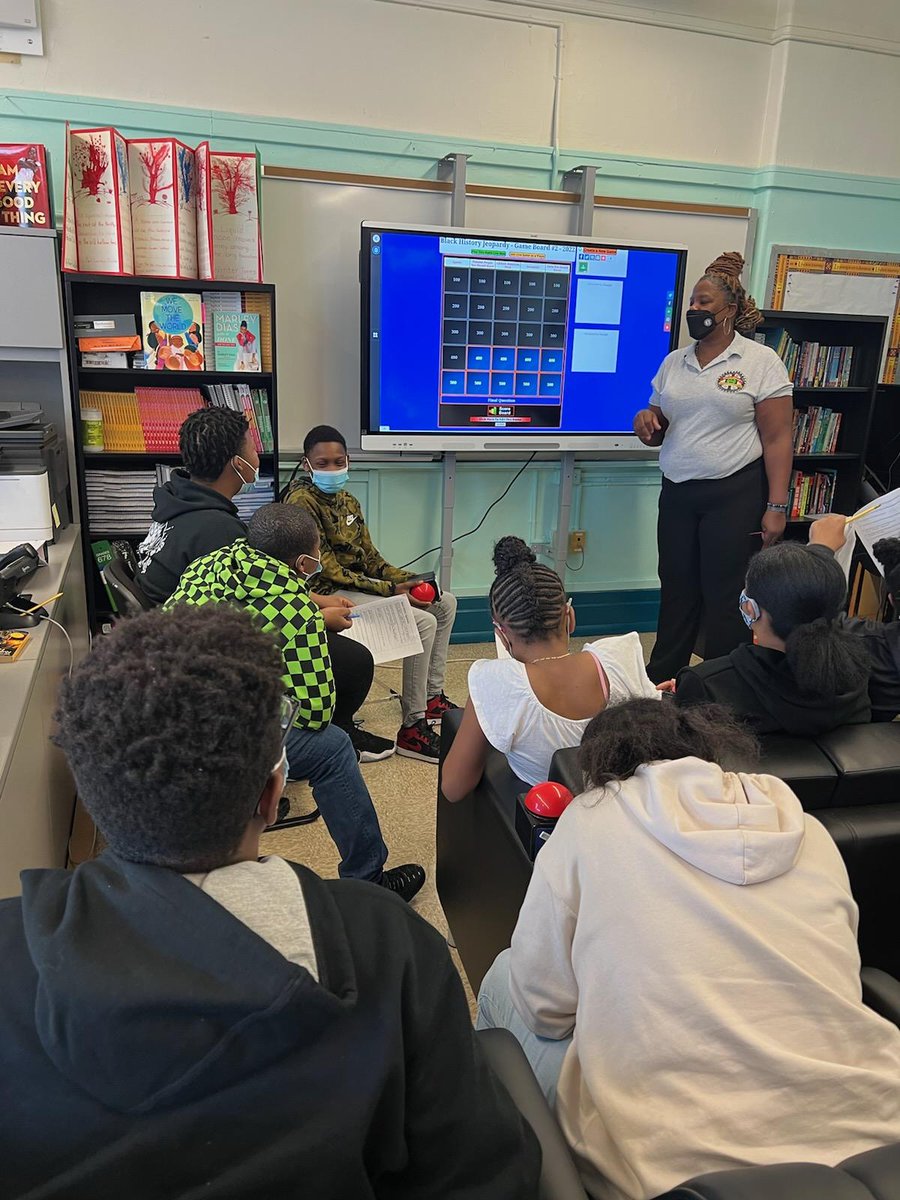 A collaborative game of Black History jeopardy amongst Magnet Schools @13k044 <a href="/RAMS_MS301k/">Restoration Academy Magnet School Brooklyn</a> and P.S. 93 William H Prescott elementary.
Let the knowledge flow as the games are conducted. <a href="/kamar_samuels/">District3Supt</a> @ExecSuptKWatts