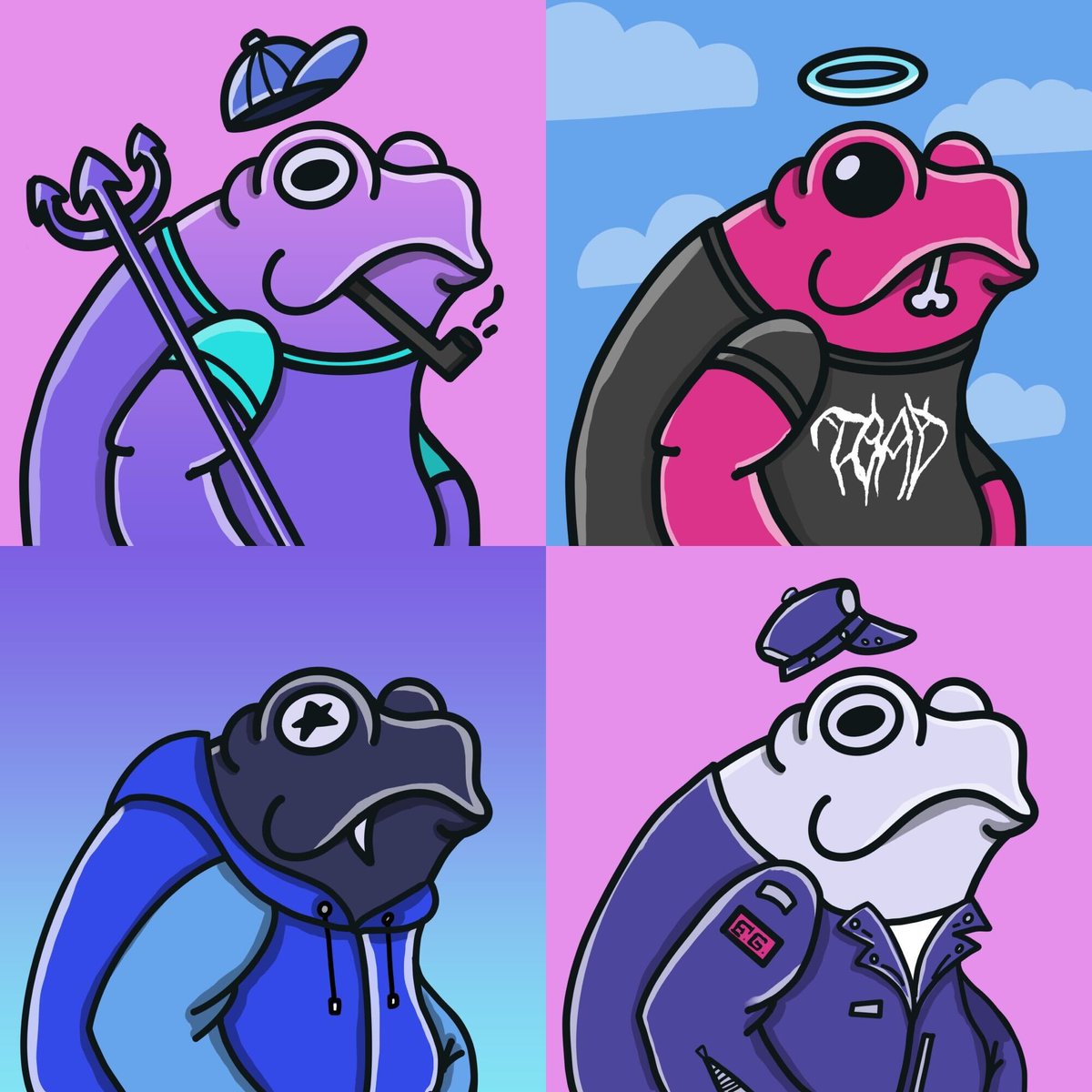 We've got a handful of OG spots remaining over at the @CroakersNFT discord. Come hang out! 
discord.gg/xM4Vx46h4x