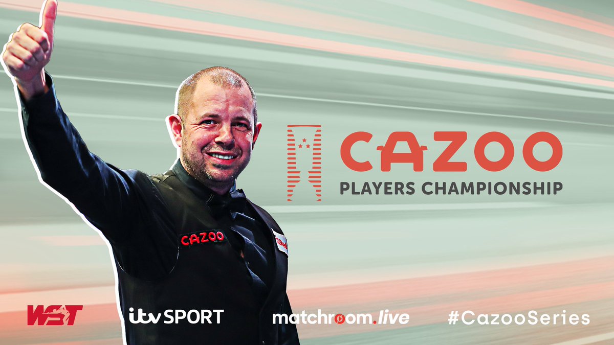 WeAreWST's tweet photo. Barry Hawkins is first into Sunday's @CazooUK Players Championship final 👍

The Hawk earned a 6-2 victory over Ricky Walden tonight #CazooSeries https://t.co/QHQWBxaH4x