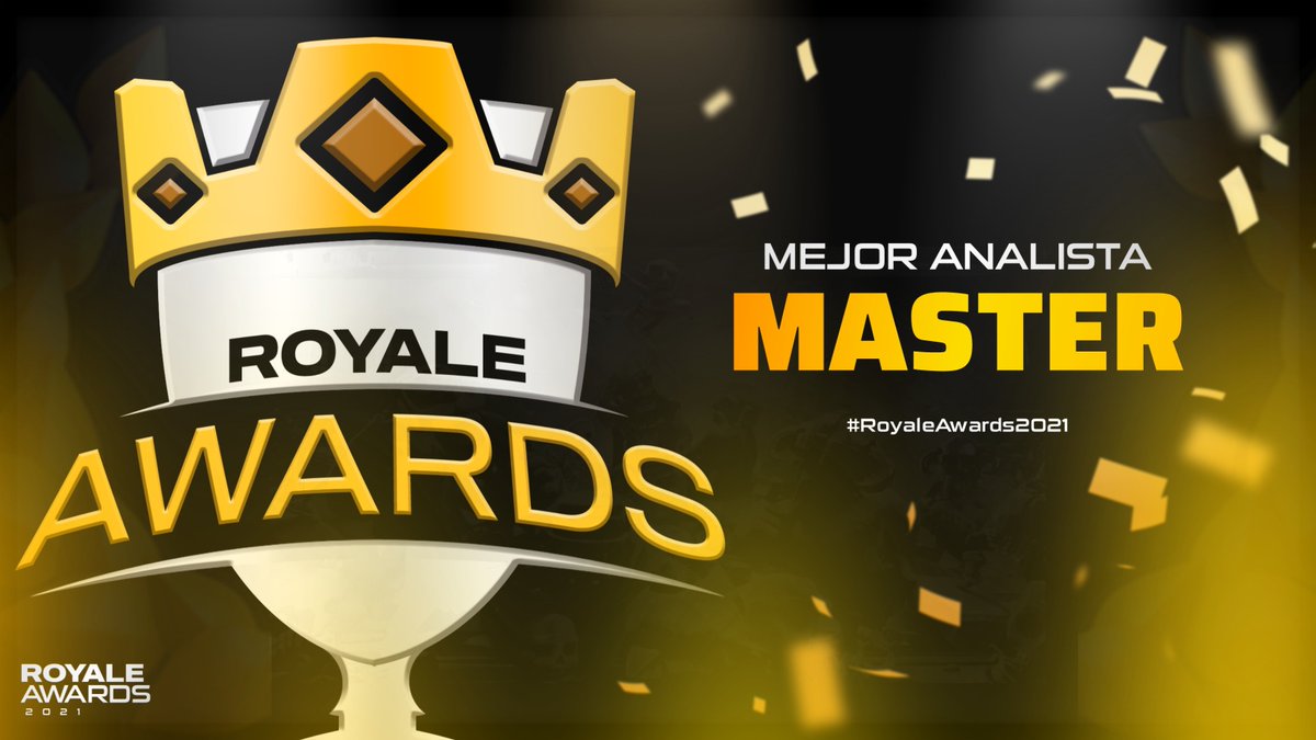 ¡Y el ganador al premio de analista del año es para... <a href="/MasterCR_/">Alexis</a>!

Con un 22.4% de los sufragios, fue el elegido por la comunidad.

🥈 <a href="/Darkfusioncr/">lDarkFusionl 📊</a> 17.2%
🥉 <a href="/Riderv2511/">RIDER</a> 13.4%

6/14 #RoyaleAwards2021 #CR
