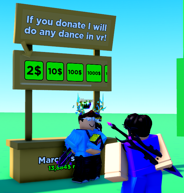 hazem on X: Added VR support in PLS DONATE #Roblox #RobloxDev   / X