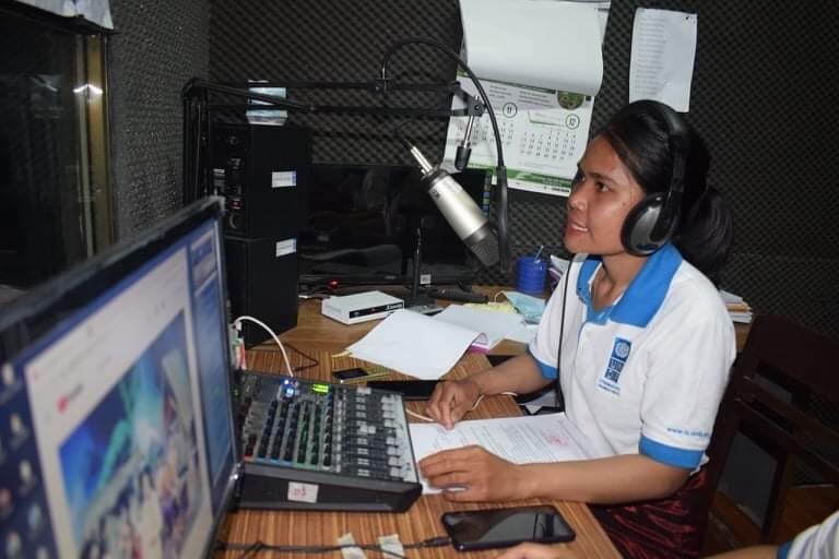 UNDP's tweet photo. During #COVID19, radio has played a critical role in delivering life-saving information, especially in rural &amp; remote areas. On #WorldRadioDay, here’s a look at how radio stations around the world are creating impact for communities to #BuildForwardBetter. https://t.co/Pizh6fumZW https://t.co/fWrLkz1CAX