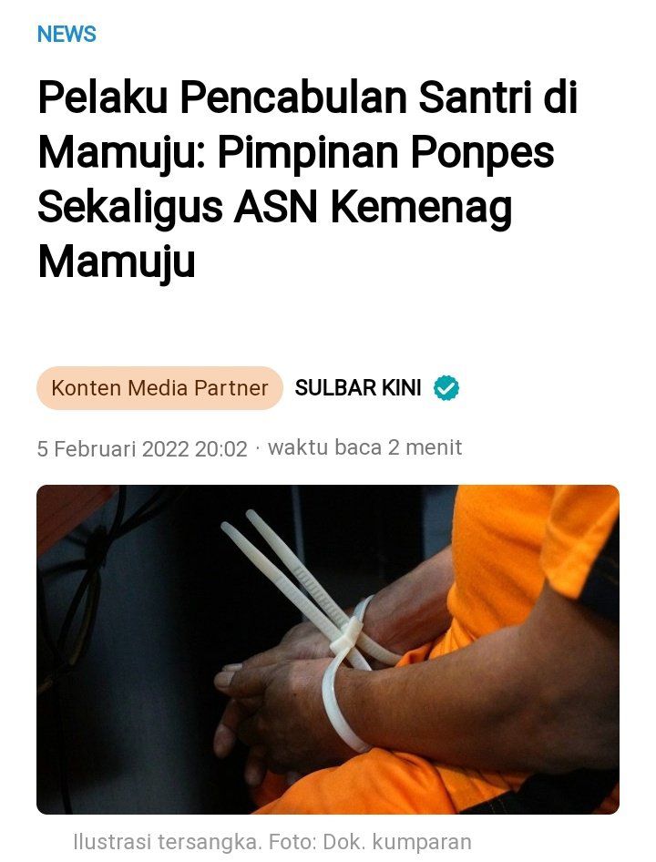 BotakinAja's tweet image. Mau sampai kapan pondok cabul dibiarkan berdiri?