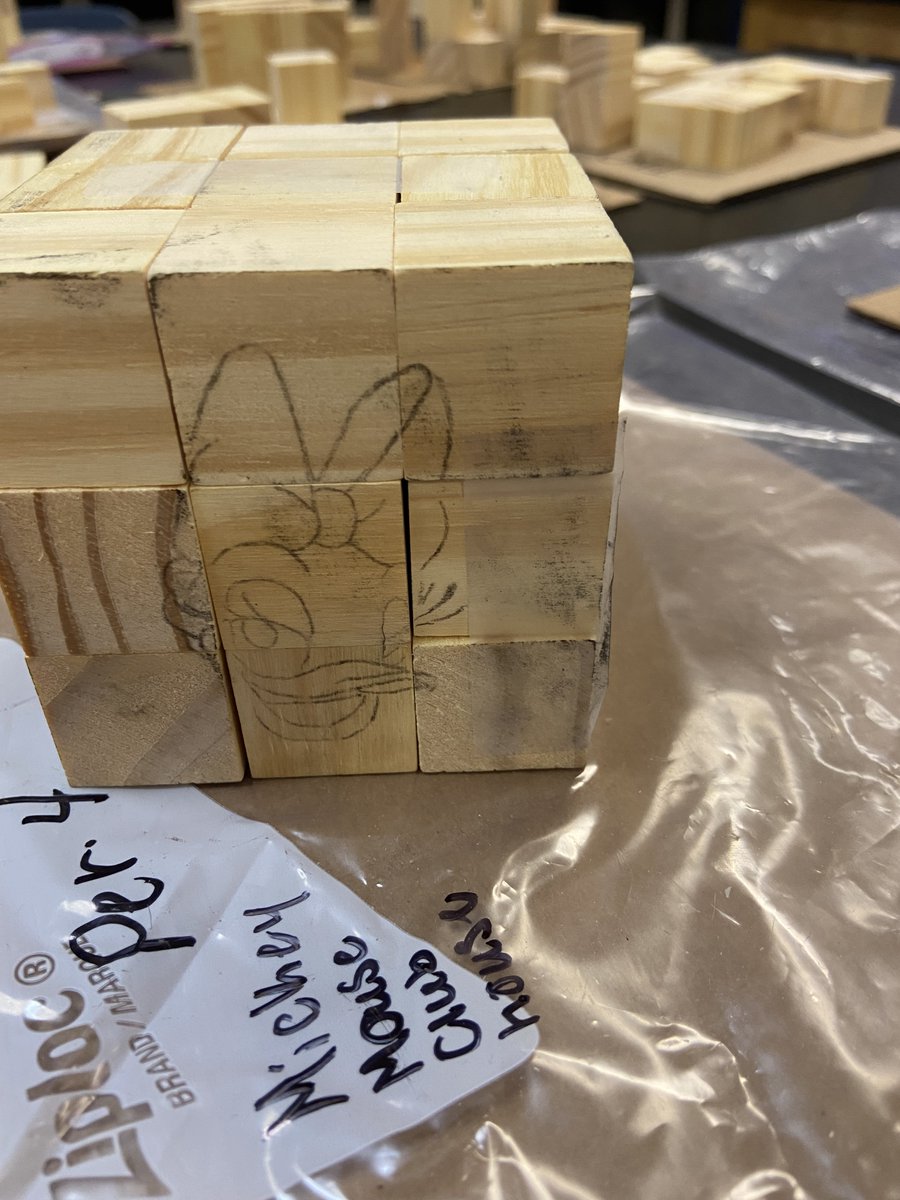 jillsciteach's tweet photo. Grade 7 is working on a 3D Puzzle Project. These projects will go to our elementary students for inside recess. Making with a purpose and an audience. #STEM #Purposefulmaking https://t.co/9lCPv6cs5R