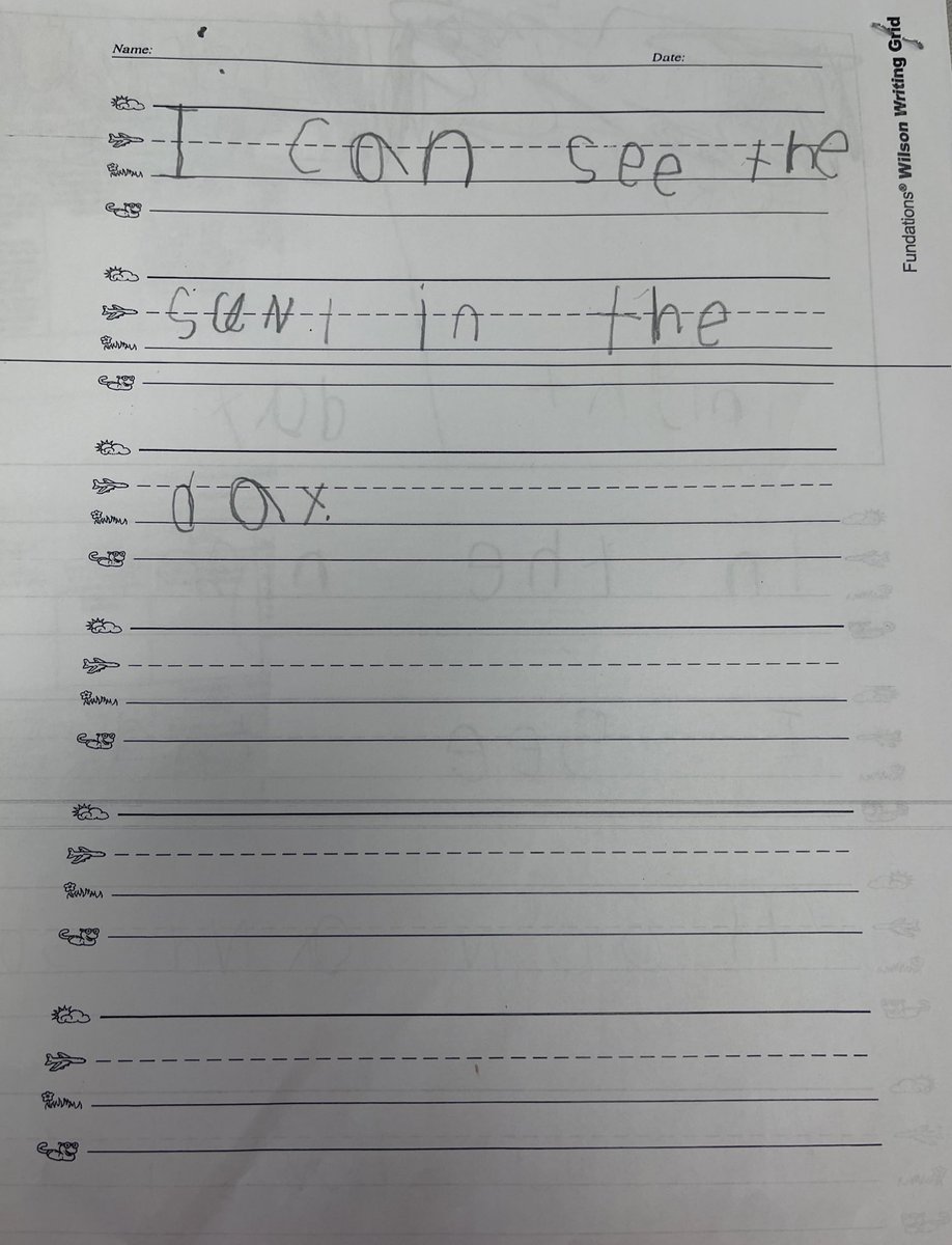 TaylorBocook's tweet photo. Last week our GSU Student Teacher, Miss McCall, taught us all about Day and Night. This week we got to show what we know in our writing! ✏️☀️🌒 https://t.co/3ZVcLMnPXX