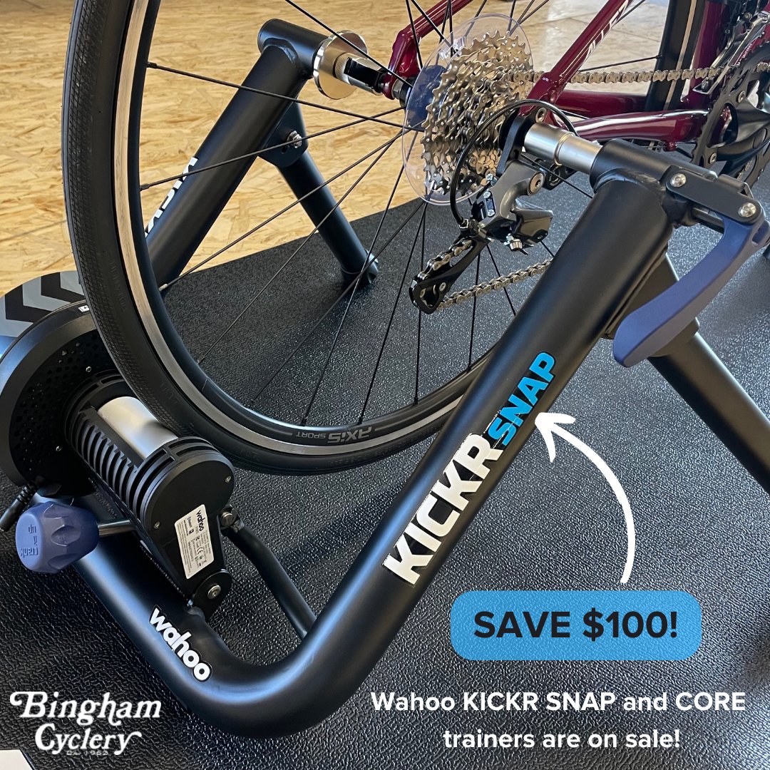 It may be Fools' Spring right now, but we all know second winter is coming. Be ready with <a href="/wahoofitness/">Wahoo</a>!
