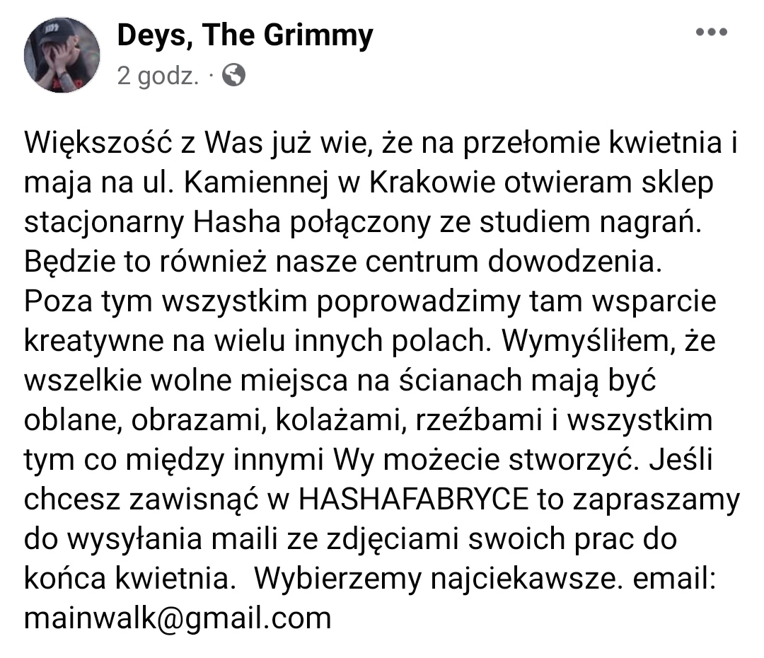 HashashinsLabel's tweet photo. Dzieje się! https://t.co/Om5GegTut1