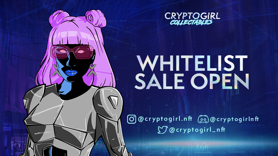 CryptoGirlNFT_'s tweet photo. Mint your Crypto Girl here! 👀🚀 #CryptoGirl
https://t.co/JhT7sfPTnM https://t.co/qBOxtVRieA