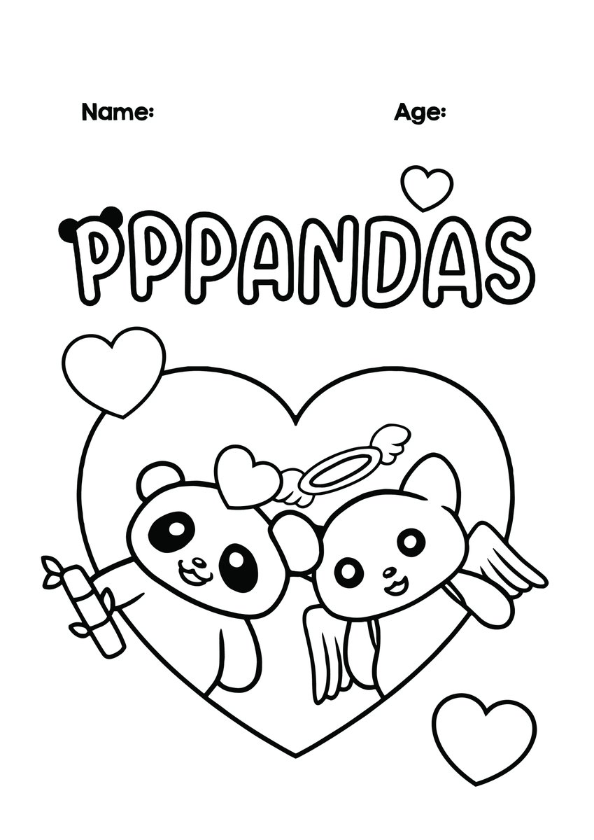 PPPandas_'s tweet photo. 🎨Kids Valentine's Day Coloring Competition🎨

$50 Amazon Gift Card &amp; PPPalsNFT to @beepxbeepx &amp; @PppPeep's favorite art! 💕 Ends 2/14 11pm EST

Tweet Name (or Nickname)/Age/Art &amp; Tag @PPPandasNFT to enter!🐼 
#NFT #nftart #ValentinesDay #VDay https://t.co/sqeXwgRjqB