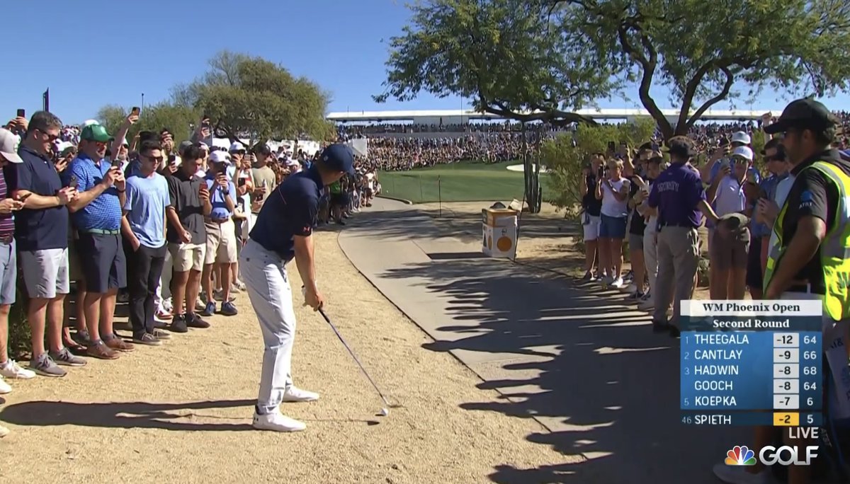 strait_vibinn's tweet photo. @NoLayingUp Spieth’s last 4 drives all in a row https://t.co/qG6v94xdMZ
