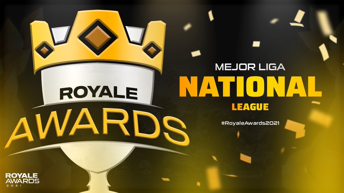 #ClashRoyale | Muchas gracias a todas las personas que nos votaron como mejor liga del 2021 ♥️

Felicitar a <a href="/RoyaleAwards/">Royale Awards</a> y <a href="/TucansitoAlv/">Tucansito</a> por la gran gala de esta noche ¡¡FELICIDADES!!