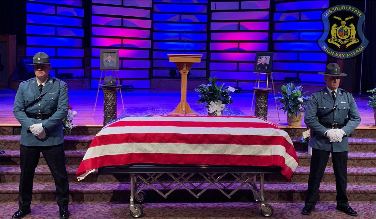 Today we honored the life &amp; service of Ret. Col. Frederick “Fred” Mills!  He served the citizens of Missouri for over 35 yrs! He championed the phrase “We are Ladies &amp; Gentlemen of the Highway Patrol.” He served as Colonel from 1993-1997.