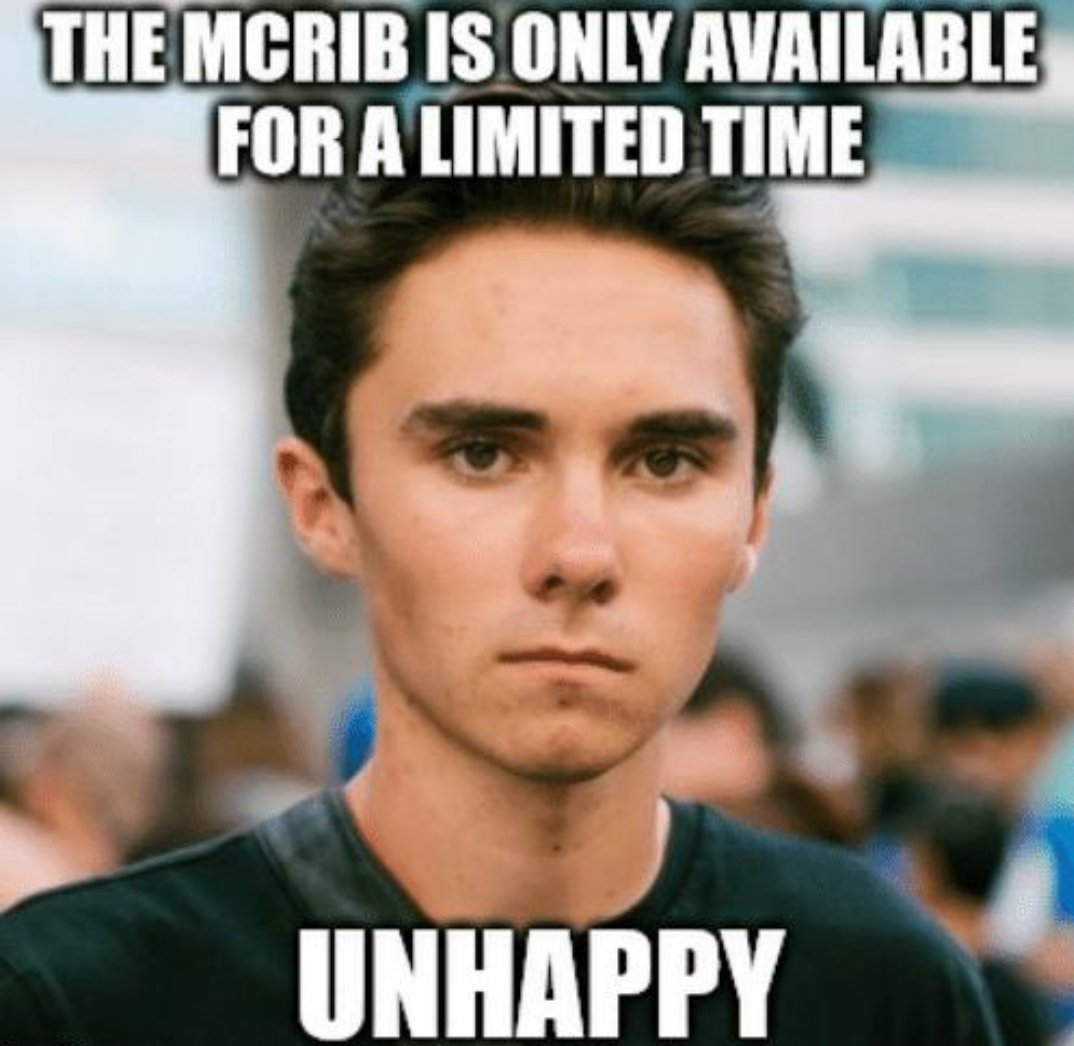 McRibToken's tweet photo. @McDonalds @McDonaldsCorp @maccas @McDo_PH @McDonaldsCanada @McDonaldsUK @mcdonaldsindia @McDonalds_SA #BSC #Bitcoin
@McRibToken #McRibToken Wants #McRib on the menu EVERYDAY! 
🔥STEALTH LAUNCHING🔥
Give aways, reflections and a 
🤑HUGE MARKETING BUDGET!🤑
https://t.co/HxYkBvRyUa https://t.co/j99Rryjy22