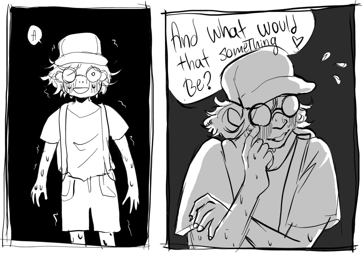 too lazy to finish the comic, but it looks quite nice and you can tell the punchline a mile away, so i'll post it anyway