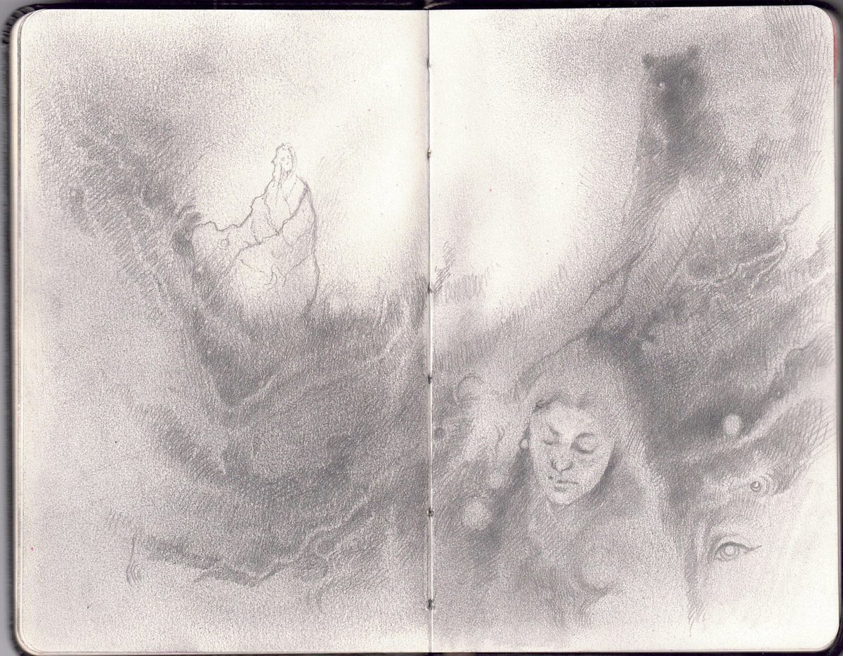 ralph_nel's tweet photo. Seeking the Disir
#drawing #pagan #Spiritual #sketchbook #pencil #pencilsketch #meditation #heathen #fineart https://t.co/4qJJLKQ2rn