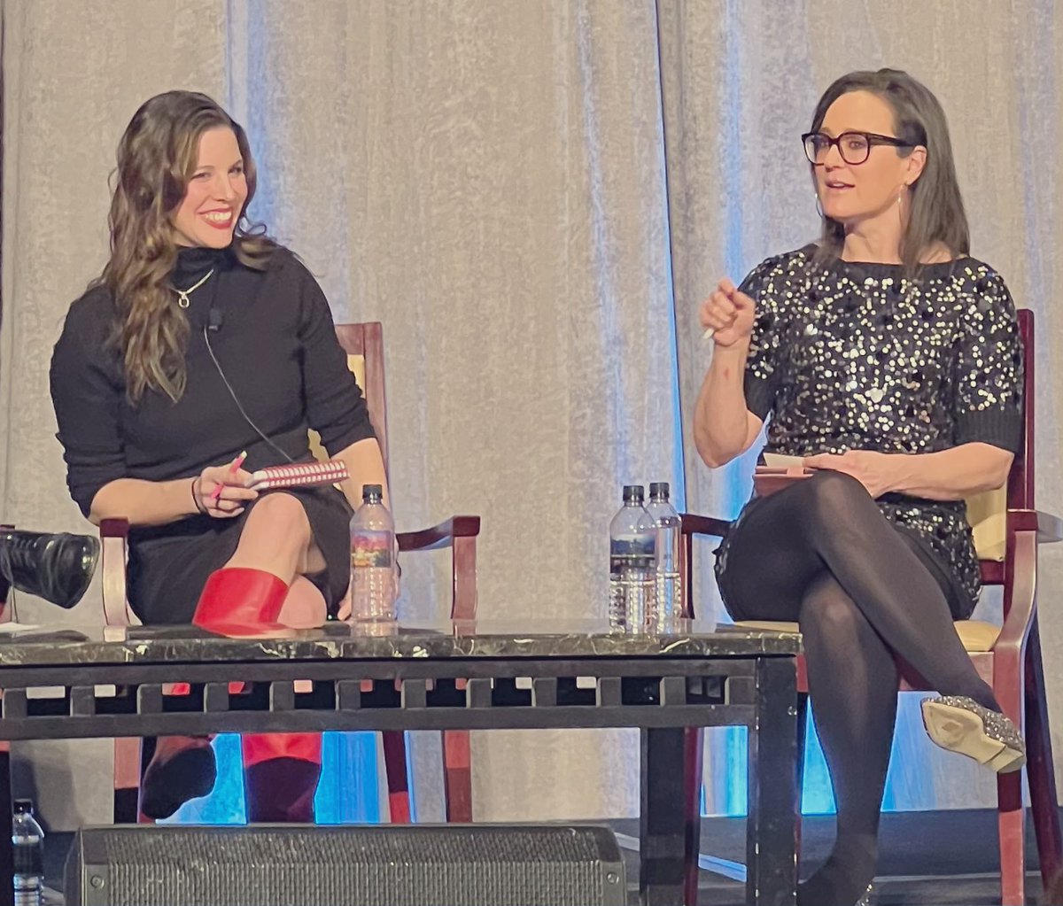 MailynSpeaks's tweet photo. @mkhammer and @KennedyNation discussing the Fauci cult and how the traditional media has been carrying his water since day one. 

#LPRretreat2022
#ArmyOfFreedom 

@leadersnaction https://t.co/hfeJkKA30h