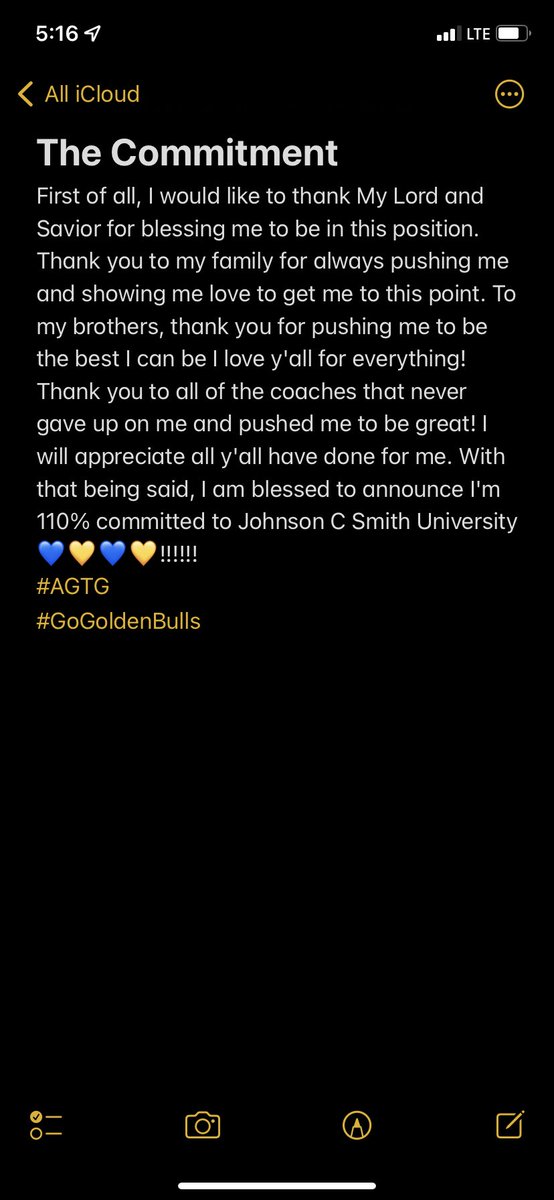 Dbaker_5's tweet photo. Committed💛! https://t.co/BD0BDolf9A