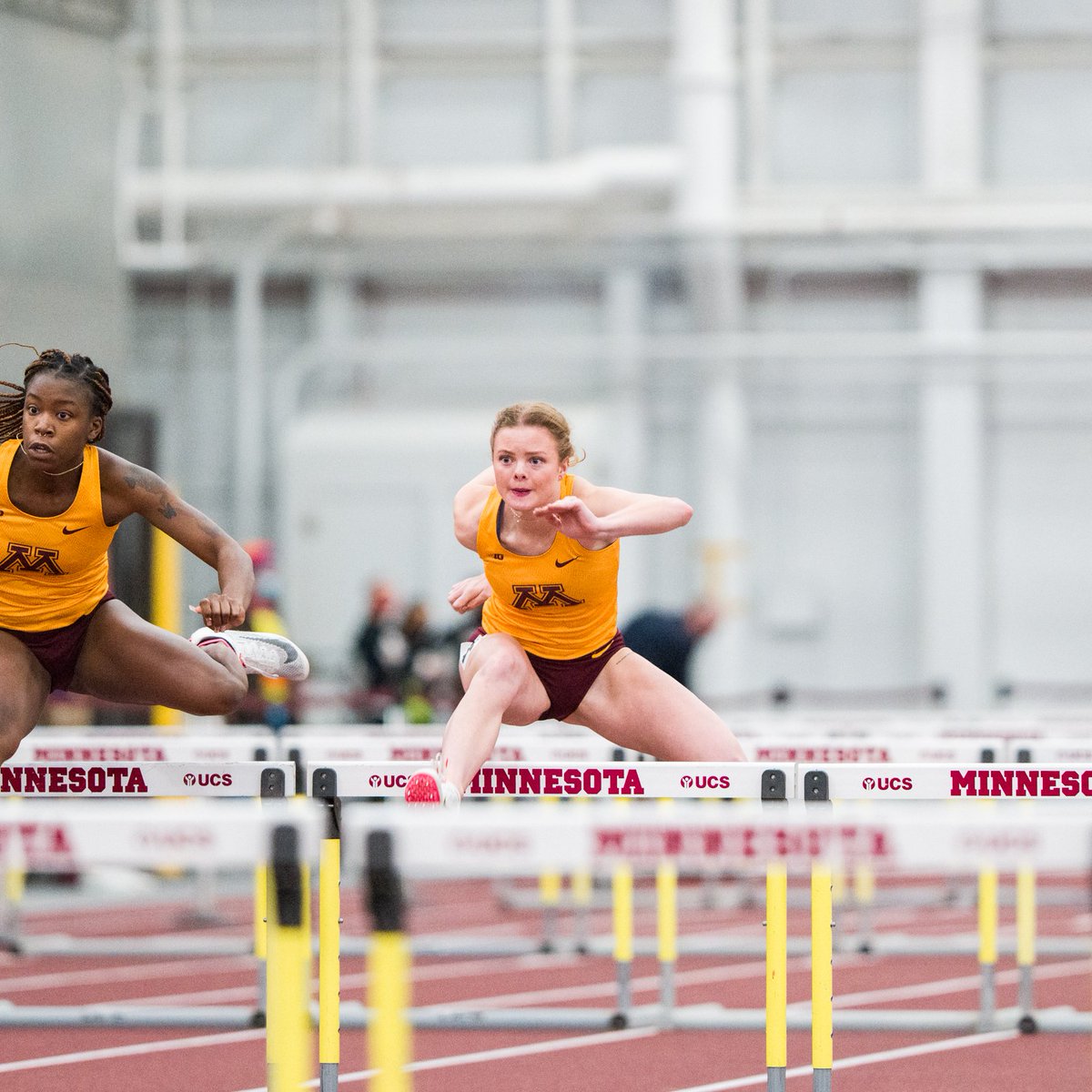 Moving on! Our freshmen hurdlers both post season-best times to take 4th and 6th in the opening round at the Tyson Invite! #ncaaTF 

Maja - 8.51
Zariyah - 8.54