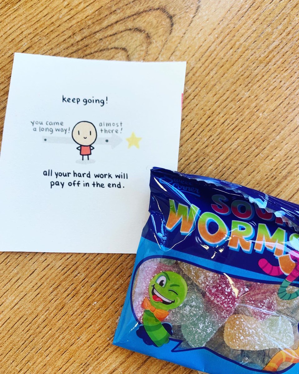 stvdundalk's tweet photo. Our 3rd and 6th years were treated to some notes of encouragement and sweets from our wellbeing prefects to wish them well in the their exams today. #wellbeing #preexams https://t.co/DRQfaWZY4l
