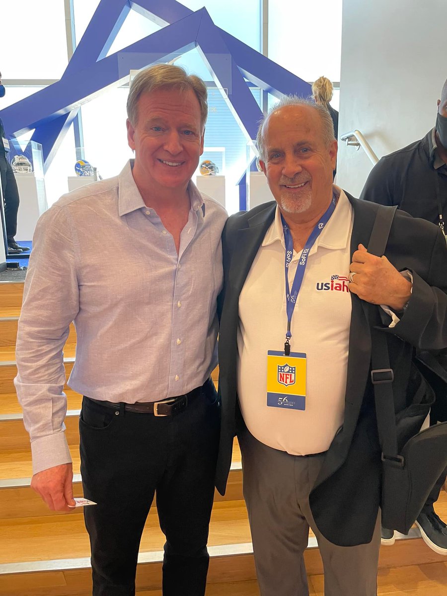 Kevin Malone, the CEO of USIAHT, just finished meeting with NFL Commissioner Roger Goodell. He told him about the crisis of human trafficking in this country and about our Safe Home for boys. We’re thankful to have powerful allies in this fight!