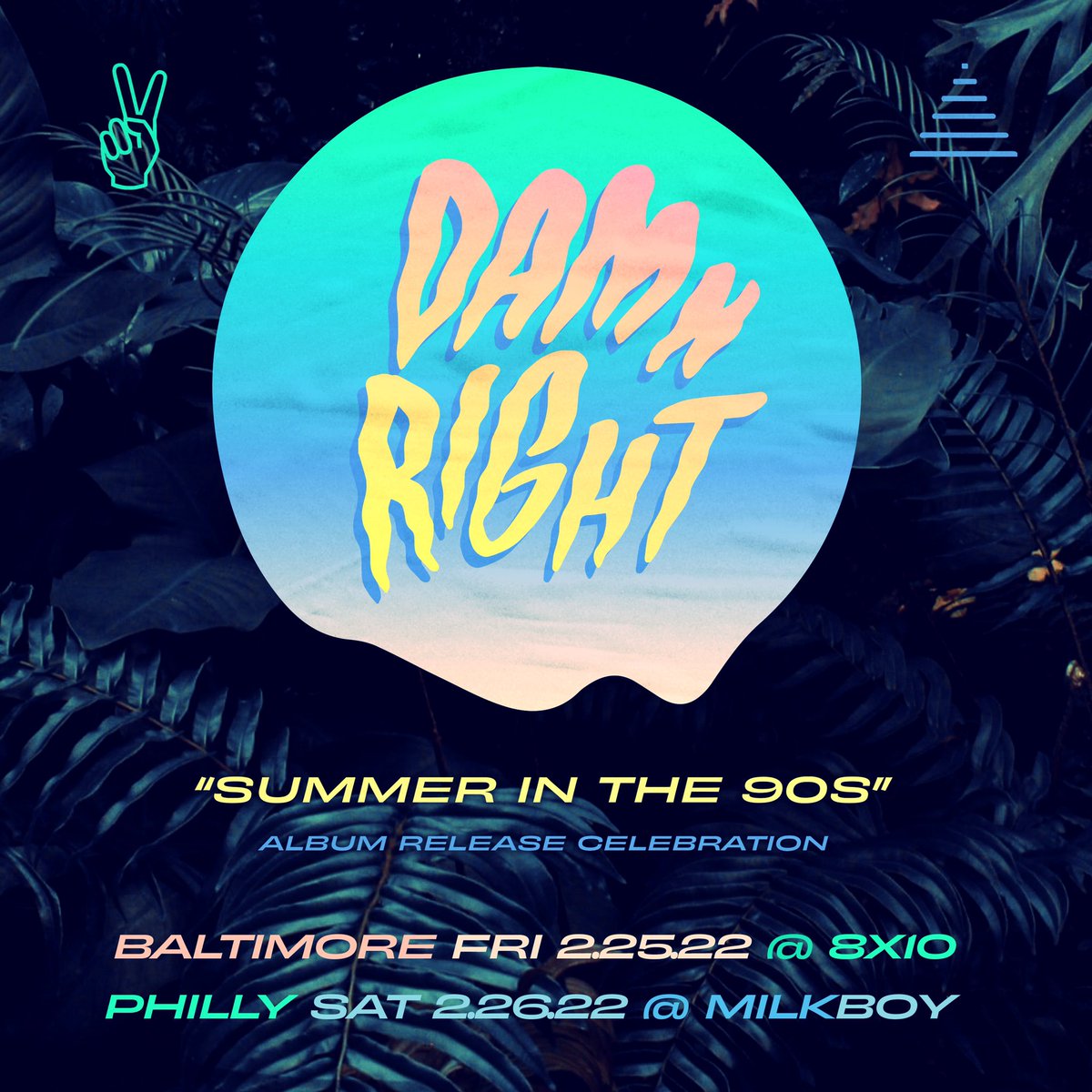 2 weeks until we are BACK and joined by our OG brother Blake Mobley on Keys along with Barney Cortez on guitar for our ‘Summer in the 90’s” album celebration run 

See you at the <a href="/The8x10/">The 8x10</a> in Baltimore on 2/25 and <a href="/MilkBoyPhilly/">MilkBoy Philadelphia</a> in Philly on 2/26. Wake up and rage.