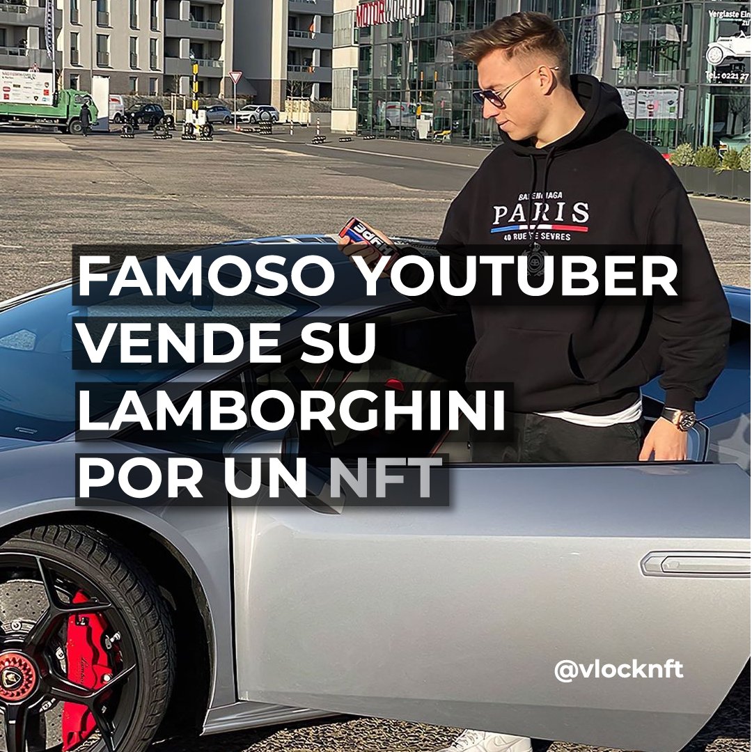 VlockNFT's tweet photo. El famoso creador de contenido iCrimax decidió vender su coche de lujo para así poder comprar un NFT de la línea Bored Ape Yacht Club. En sus redes sociales, el joven emprendedor se leía muy emocionado por su inversión https://t.co/noc5T3T4EK