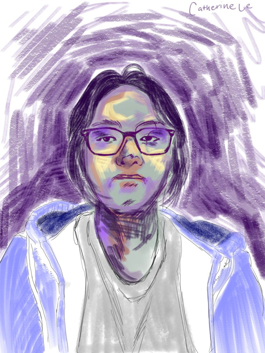 SotoArths's tweet photo. Students used the Sketchbook App on the iPads to create a digital expressive self portrait. Great job Rachel S. (2nd), Maverick J (2nd), Catherine L (4th), &amp; Amira A (4th)! #sotoart #drawing2 #crhsart https://t.co/ZvjrxepQLX