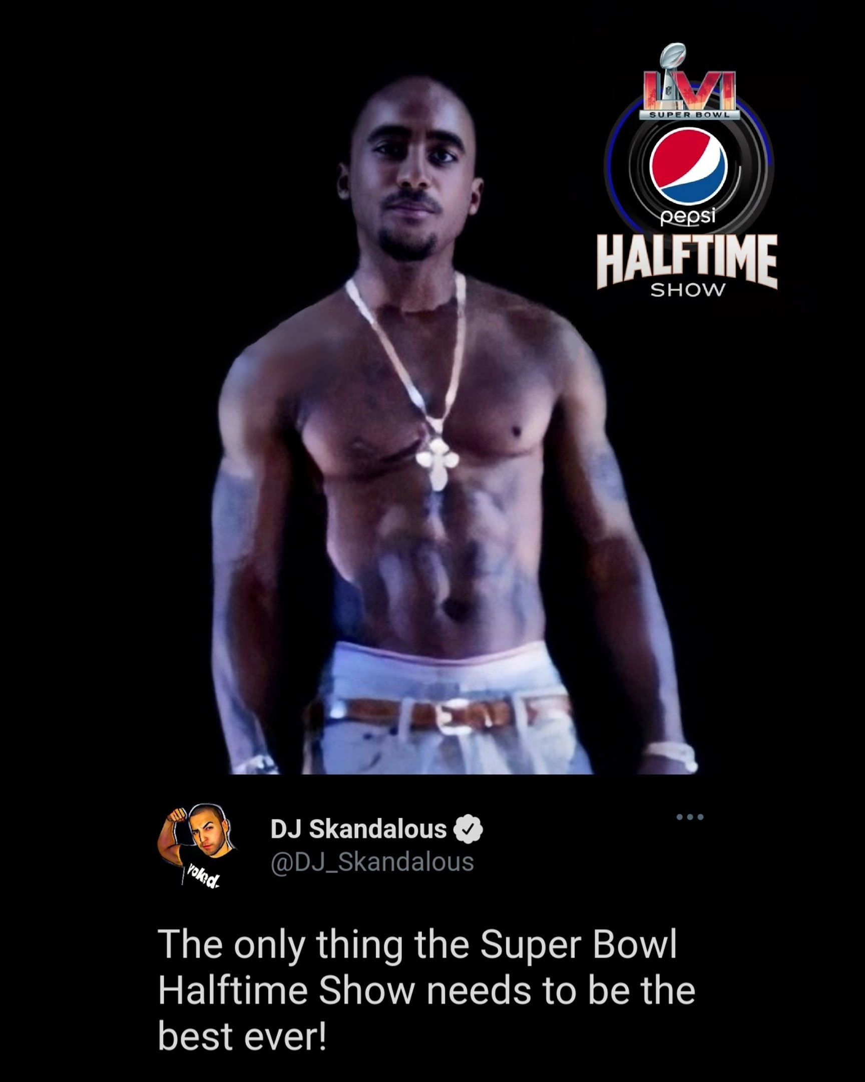 DJ Skandalous on X: 'Can't do California Love at The Super Bowl