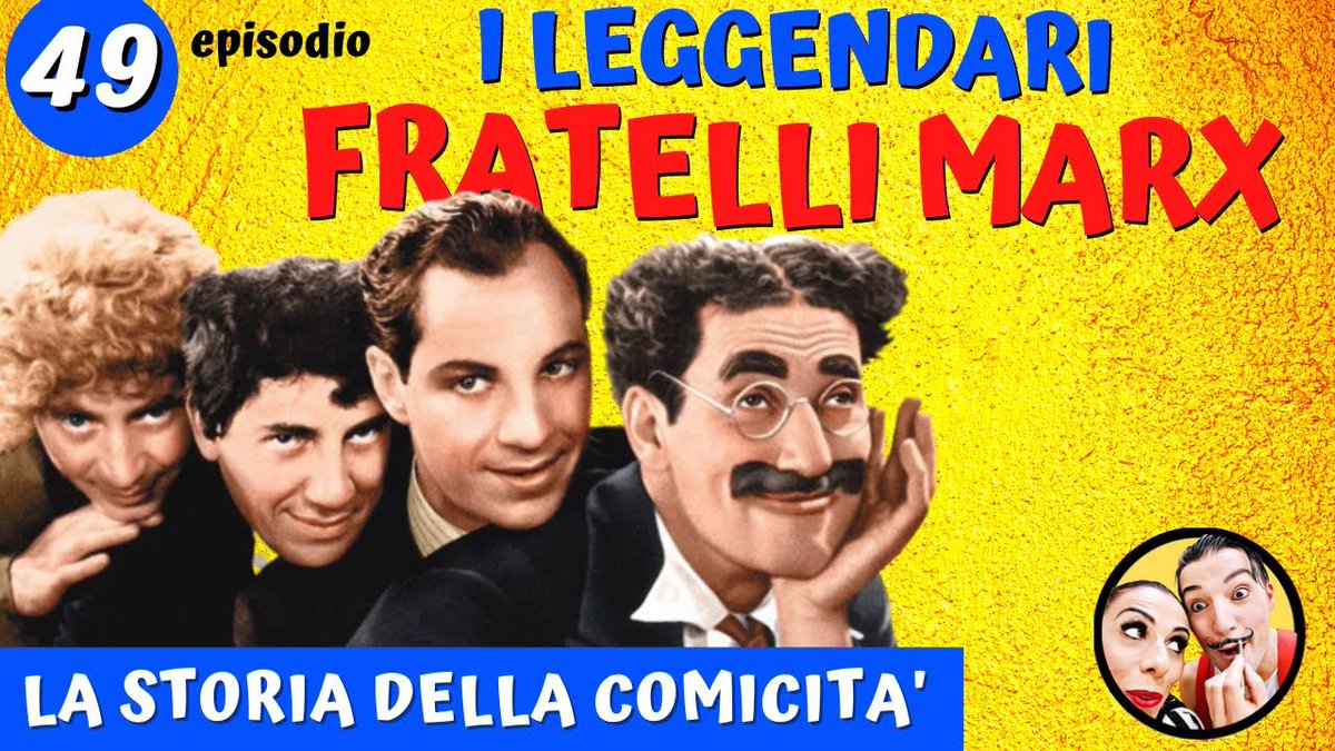 dandydanno_com's tweet photo. Check out my latest video "FRATELLI MARX  nel cinema anni 30 - la storia della comicità ep. 49"

Watch Now: https://t.co/jV9jYXCtPj

(Posted via https://t.co/knBKsLGUnm) https://t.co/qVfvGJuTbA