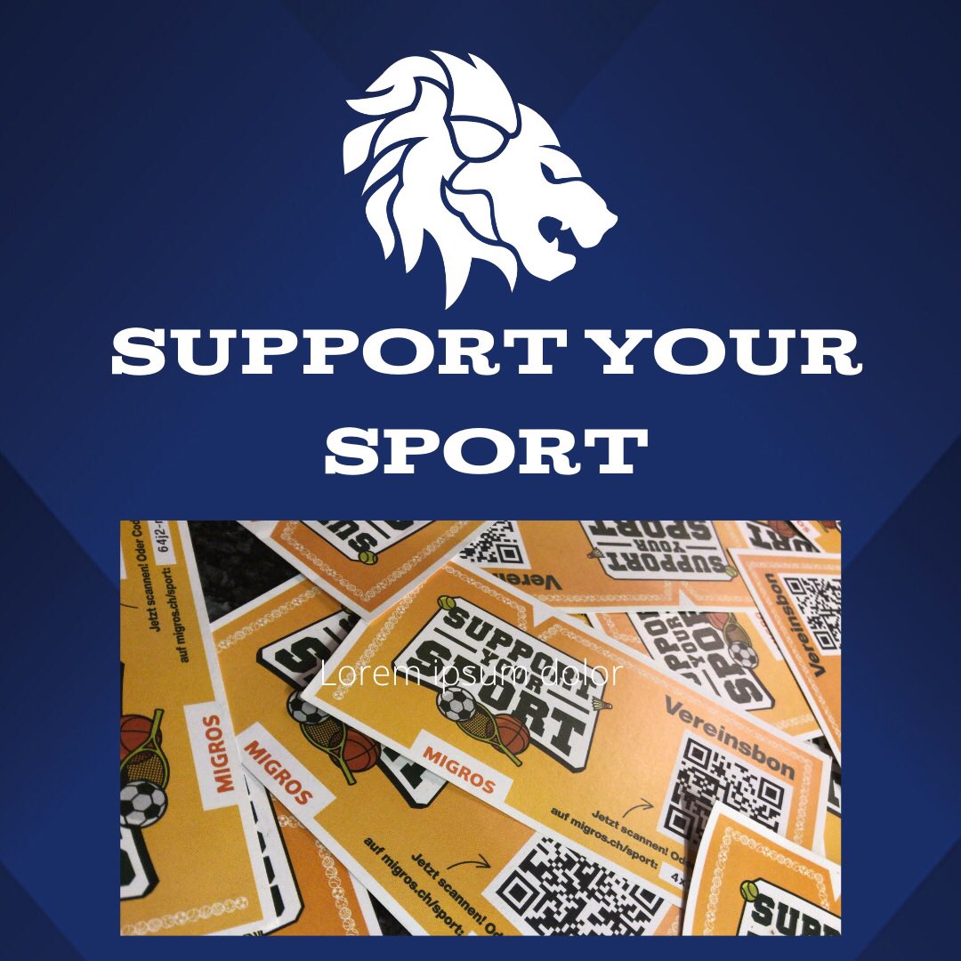 LuzernLions's tweet photo. Migros-Aktion Support Your Sport geht in die zweite Runde!

Erinnerst du dich noch an die gelben Migros-Bons vom letzten Jahr? Wir sind auch dieses Jahr wieder dabei - wir freuen uns auf deine Unterstützung! https://t.co/lVoZFzmISA