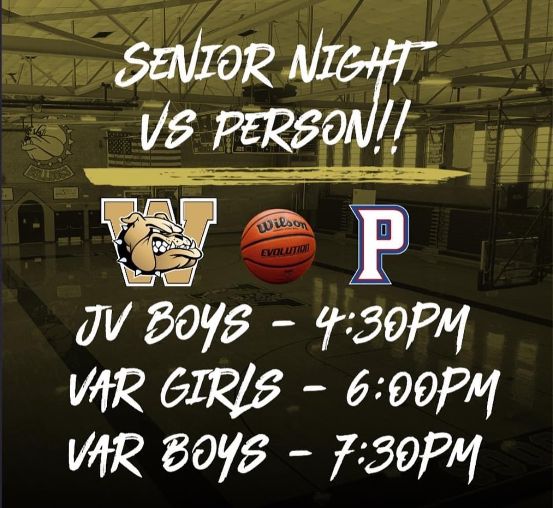 Senior Night !!!!!!!