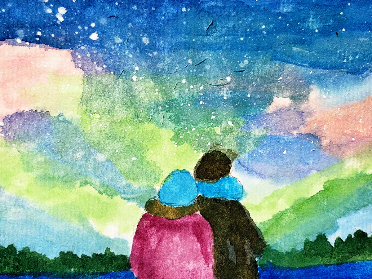 Amazon prime 映画「雪の華」 オーロラ🌈に惹かれ観た フィンランドで