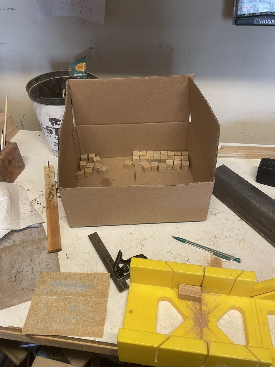 The Krapi Kup may have been on the line today, but here at HQ we started on making all of the handmade sets of our “patent pending” product that will be gifted to every golfer playing in the <a href="/KyMel_Inc/">KyMel, Inc</a> ‘s first Inaugural golf tournament <a href="/colberthills/">Colbert Hills</a> this April.