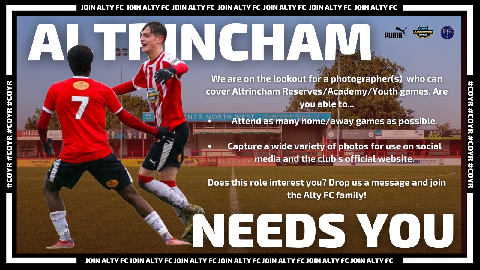 Altrincham FC Reserves (@AltrinchamRes) / X