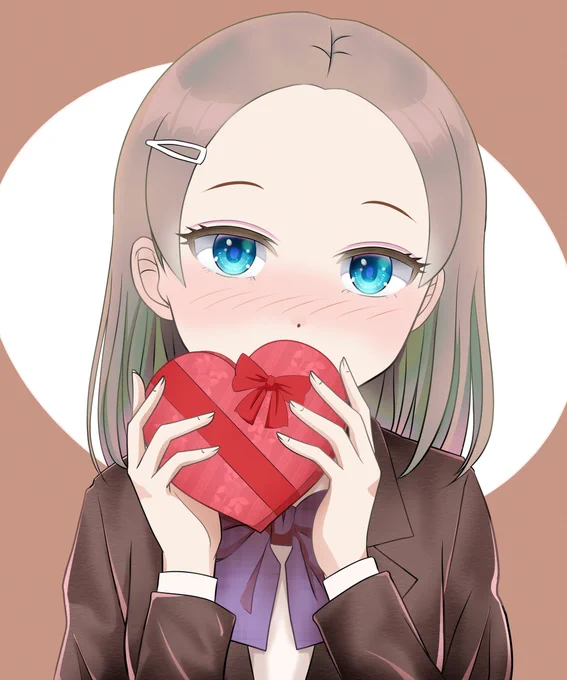 わたしの想いはケースの中に#イラスト #バレンタインデー 